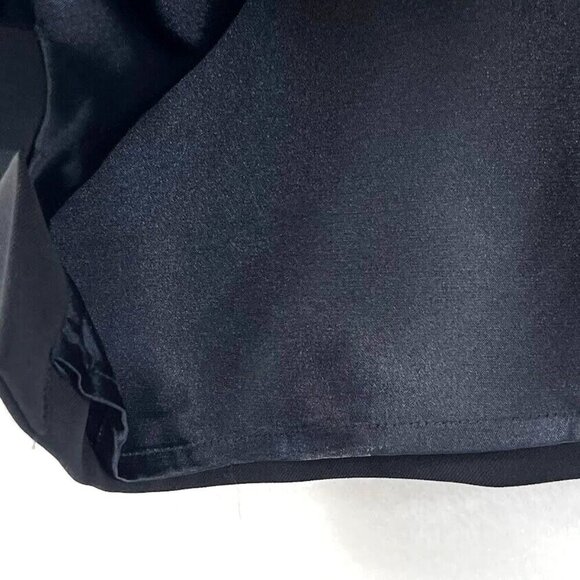 Elie Tahari Blue Surplice Neckline Sleeveless Silk Blend Holiday Party Dress 10 - Picture 6 of 9